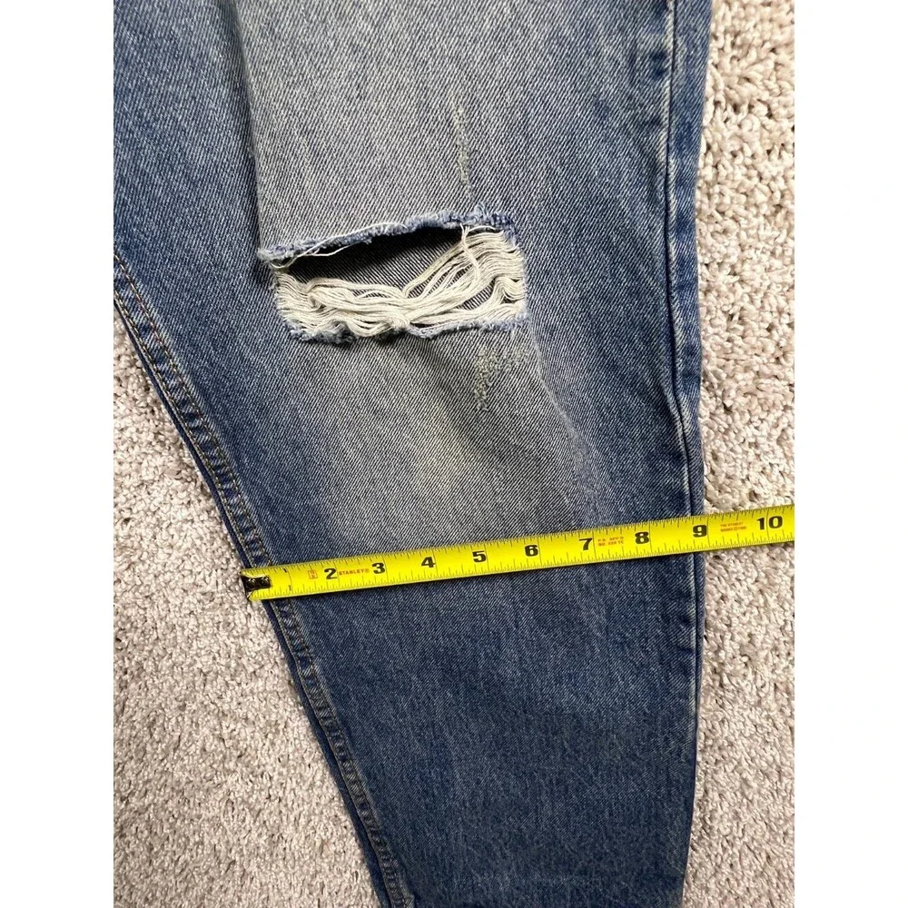 New Levi's 501 Premium Original High Rise Big E Button Fly Jean Women Size 36x30 - Picture 4 of 9